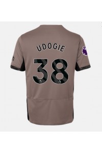 Fotbalové Dres Tottenham Hotspur Destiny Udogie #38 Třetí Oblečení 2023-24 Krátký Rukáv